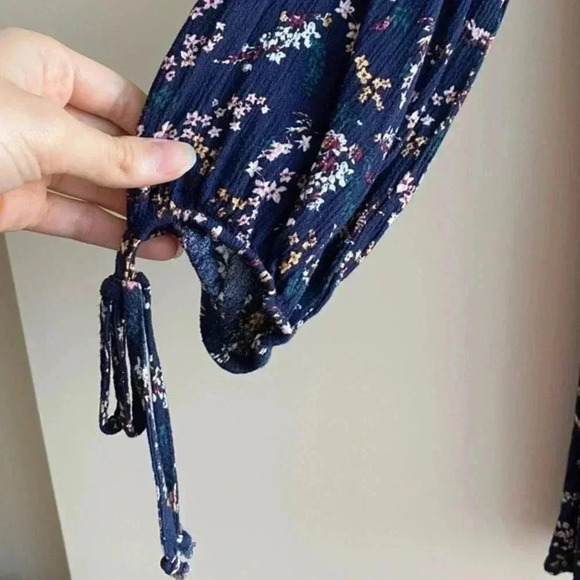 American Eagle Outfitters Cold Shoulder Floral Dress, Size M - Picture 6 of 16